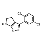 CAS#: 603067-80-7， 3-(2,5-Dichlorophenyl)-5,6-dihydro-4H-pyrrolo[3,2-d][1,2]oxazole