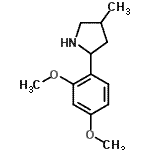 CAS#: 603068-41-3， 2-(2,4-Dimethoxyphenyl)-4-methylpyrrolidine