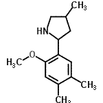 CAS#: 603068-64-0， 2-(2-Methoxy-4,5-dimethylphenyl)-4-methylpyrrolidine