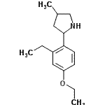 CAS#: 603069-06-3， 2-(4-Ethoxy-2-ethylphenyl)-4-methylpyrrolidine