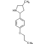 CAS#: 603089-62-9， 4-Methyl-2-(4-propoxyphenyl)pyrrolidine