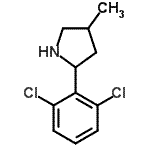 CAS#: 603089-81-2， 2-(2,6-Dichlorophenyl)-4-methylpyrrolidine