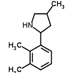 CAS#: 603089-83-4， 2-(2,3-Dimethylphenyl)-4-methylpyrrolidine