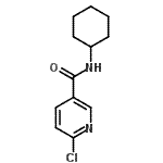 CAS#: 603095-68-7， 6-Chloro-N-cyclohexylnicotinamide