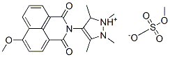 CAS#: 60317-11-5， 4-(6-Methoxy-1,3-Dioxo-1H-Benz[de]Isoquinolin-2(3H)-Yl)-1,2,3,5-Tetramethyl-1H-Pyrazolium Methyl Sulphate