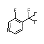 CAS#: 603310-20-9， 3-Fluoro-4-(trifluoromethyl)pyridine