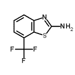 CAS 登录号：60388-39-8， 7-(三氟甲基)-1,3-苯并噻唑-2-胺