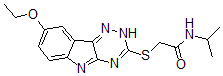 CAS#: 603947-71-3， 2-[(8-Ethoxy-2H-1,2,4-Triazino[5,6-b]Indol-3-Yl)Thio]-N-(Isopropyl)-Acetamide