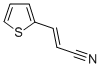 structure of CAS# 6041-28-7, 3-(Thien-2-Yl)Acrylonitrile;4-Acetonyl-2-Dimethylamino-5-Methyl-1-(4-Nitrophenyl)-4H-Pyrido[5,6-B]Indole-3-Carbonitrile;Cbmicro_043706;Bim-0043767.P001