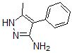 structure of CAS# 60419-81-0, 5-Methyl-4-Phenyl-1H-Pyrazol-3-Amine;5-METHYL-4-PHENYL-2H-PYRAZOL-3-YLAMINE;3-Methyl-4-Phenyl-1H-Pyrazol-5-Amine;5-AMINO-3-METHYL-4-PHENYLPYRAZOLE