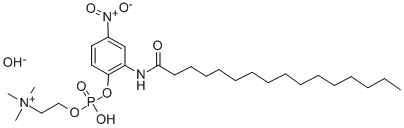 CAS#: 60438-73-5， 2-N-Hexadecanoylamino-4-Nitrophenylphosphorylcholine