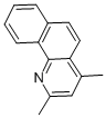 结构式 CAS# 605-67-4, 2,4-二甲基苯并[h]喹啉