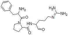 CAS#: 60503-05-1， H-D-Phe-Pro-Arginal