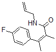 CAS#: 60548-48-3， (Z)-N-Allyl-alpha,beta-Dimethyl-4-Fluorocinnamamide