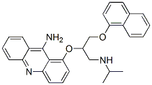 CAS#: 60566-40-7， 9-Aminoacridylpropranolol