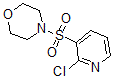 structure of CAS# 60597-72-0, 4-[(2-Chloro-3-Pyridinyl)Sulfonyl]-Morpholine;4-[(2-Chloropyridin-3-Yl)Sulphonyl]Morpholine 97%;4-[(2-Chloropyridin-3-Yl)Sulphonyl]Morpholine;2-Chloro-3-(Morpholin-4-Ylsulphonyl)Pyridine