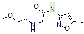 CAS#: 606096-26-8， 2-[(2-Methoxyethyl)Amino]-N-(5-Methyl-3-Isoxazolyl)-Acetamide