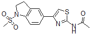 CAS#: 606121-96-4， N-[4-[2,3-Dihydro-1-(Methylsulfonyl)-1H-Indol-5-Yl]-Thiazol-2-Yl]-Acetamide