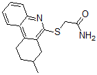 CAS#: 606136-41-8， 2-[(7,8,9,10-Tetrahydro-8-Methyl-6-Phenanthridinyl)Thio]-Acetamide