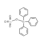 结构式 CAS# 60624-60-4, 三氧代(三苯基硅烷醇)铼