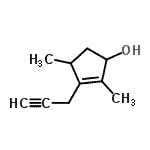 CAS#: 606489-93-4， 2,4-Dimethyl-3-(2-propyn-1-yl)-2-cyclopenten-1-ol