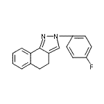 CAS#: 60656-07-7， 2-(4-Fluorophenyl)-4,5-Dihydro-2H-Benzo[g]Indazole