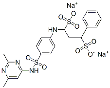 CAS#: 60662-80-8， Disodium 1-[[4-[[(2,6-Dimethyl-4-Pyrimidinyl)Amino]Sulphonyl]Phenyl]Amino]-3-Phenylpropane-1,3-Disulphonate