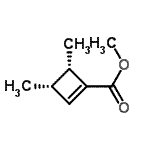 CAS#: 60697-52-1， Methyl (3S,4S)-3,4-Dimethyl-1-Cyclobutene-1-Carboxylate