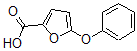 结构式 CAS# 60698-32-0, 5-苯氧基-2-呋喃羧酸