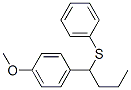 CAS#: 60702-17-2， 1-Methoxy-4-[1-(Phenylthio)Butyl]Benzene