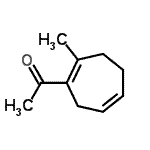 CAS#: 60711-82-2， 1-(2-Methyl-1,5-Cycloheptadien-1-Yl)Ethanone