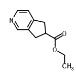 CAS#: 607345-41-5， ethyl 6,7-dihydro-5H-cyclopenta[c]pyridine-6-carboxylate