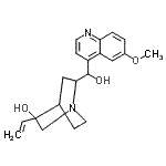 structure of CAS# 60761-51-5, 6'-Methoxycinchonan-3,9-Diol;(3R)-3-Hydroxy Quinine;(3R)-HYDROXYQUINIDINE;(3S)-3-Hydroxy Quinidine