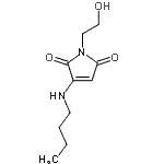 CAS#: 607692-44-4， 3-(Butylamino)-1-(2-hydroxyethyl)-1H-pyrrole-2,5-dione