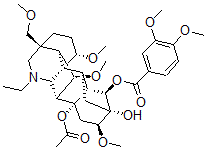 CAS#: 6078-26-8， Bikhaconitine