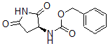 structure of CAS# 60846-91-5, [(3S)-2,5-Dioxo-3-Pyrrolidinyl]-Carbamicacid Phenylmethyl Ester