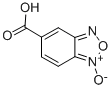 structure of CAS# 6086-24-4, Benzofuroxan-5-Carboxylic Acid;1-Oxidobenzofurazan-1-Ium-5-Carboxylic Acid;Idi1_020897;Nsc343748