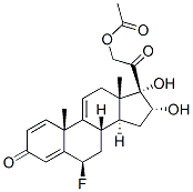 CAS#: 60864-44-0， 6beta-Fluoro-16alpha,17,21-Trihydroxypregna-1,4,9(11)-Triene-3,20-Dione 21-Acetate