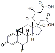 CAS#: 60864-45-1， 9beta,11beta-Epoxy-6beta-Fluoro-17,21-Dihydroxypregna-1,4-Diene-3,20-Dione 17,21-Di(Acetate)