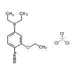 CAS#: 6087-53-2， 4-(Diethylamino)-2-Ethoxybenzenediazonium Trichlorozincate(1-)
