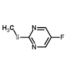 CAS#: 6090-37-5， 5-Fluoro-2-(Methylsulfanyl)Pyrimidine