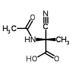 CAS#: 609346-36-3， (2R)-2-Acetamido-2-cyanopropanoic acid