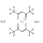 CAS#: 60950-56-3， Magnesium (2Z)-1,1,1,5,5,5-Hexafluoro-4-Oxo-2-Penten-2-Olate Hydrate (1:2:2)