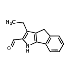 CAS#: 610311-13-2， 3-Ethyl-1,4-dihydroindeno[1,2-b]pyrrole-2-carbaldehyde