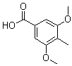 structure of CAS# 61040-81-1, 3,5-Dimethoxy-4-Methyl-Benzoic Acid;3,5-Dimethoxy-4-Methyl-Benzoate;Zinc05212129