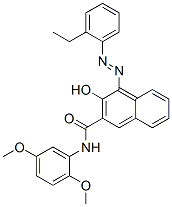 CAS#: 61050-46-2， N-(2,5-Dimethoxyphenyl)-4-[(2-Ethylphenyl)Azo]-3-Hydroxynaphthalene-2-Carboxamide
