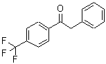 structure of CAS# 61062-55-3, 2-Phenyl-1-[4-(Trifluoromethyl)Phenyl]-Ethanone;Nsc254072