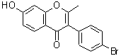CAS#: 610758-58-2， 3-(4-Bromophenyl)-7-hydroxy-2-methyl-4H-chromen-4-one