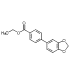 CAS#: 61097-62-9， Ethyl 4-(1,3-Benzodioxol-5-Yl)Benzoate