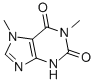 structure of CAS# 611-59-6, 1,7-Dimethylxanthine;1,7-Dimethylxanthine;Spectrum3_000774;Zinc00120234